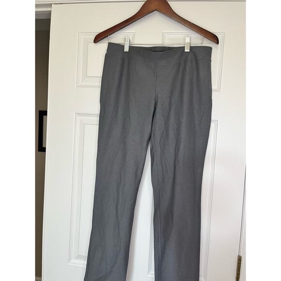Eileen Fisher Gray‎ Pull On Cropped Viscose Pants- Size 2 Workwear Office Casual - Picture 2 of 6